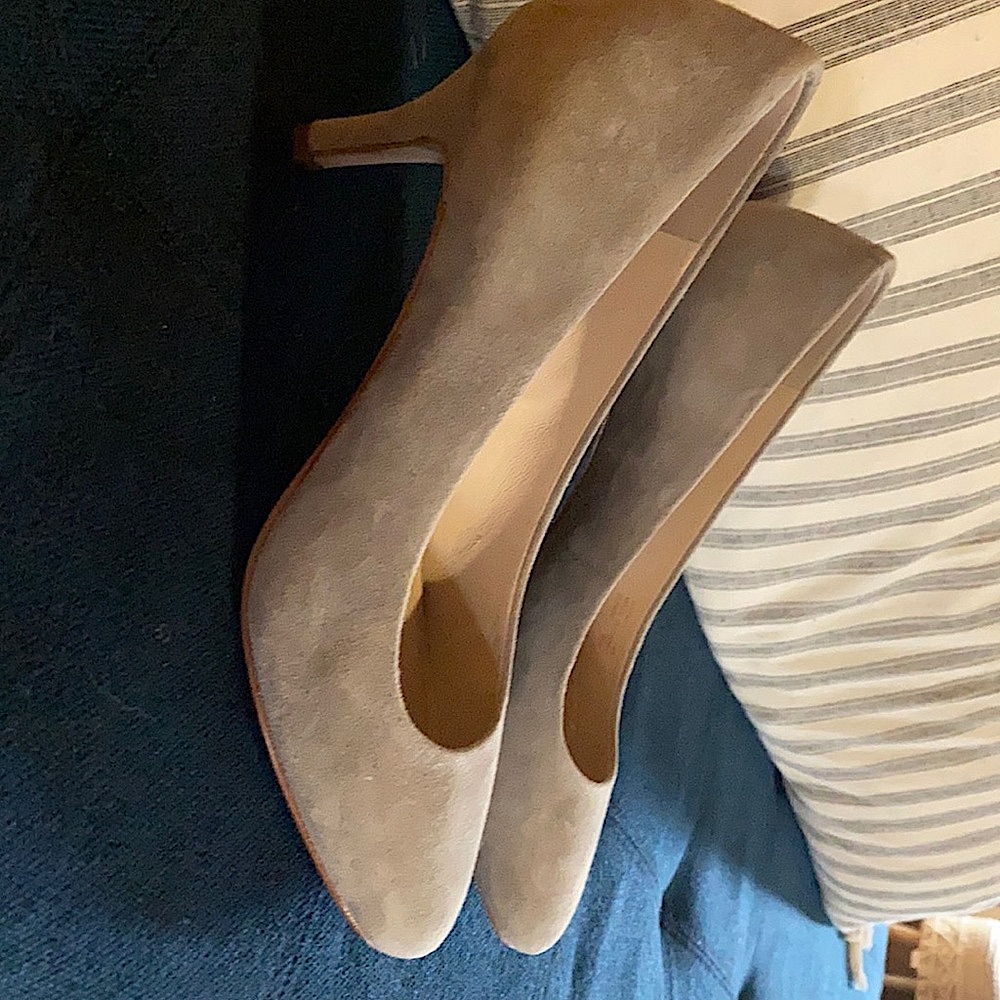 Cole Haan suede pumps